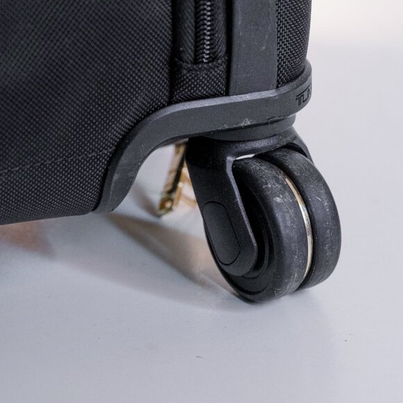 TUMI- Suitcase- Alpha International Dual Access 4 Wheeled Carry-On- Used Once! - Picture 10 of 17